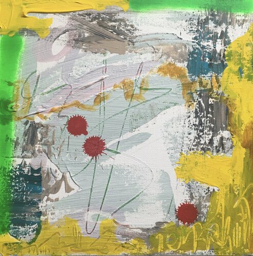 Sidekicks 02 di Diane Kuster, Pittura in vendita su Singulart