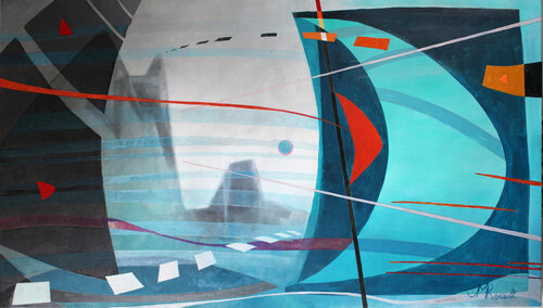 "Que le vent emporte" by Jean Marie Renault, Painting for Sale on Singulart