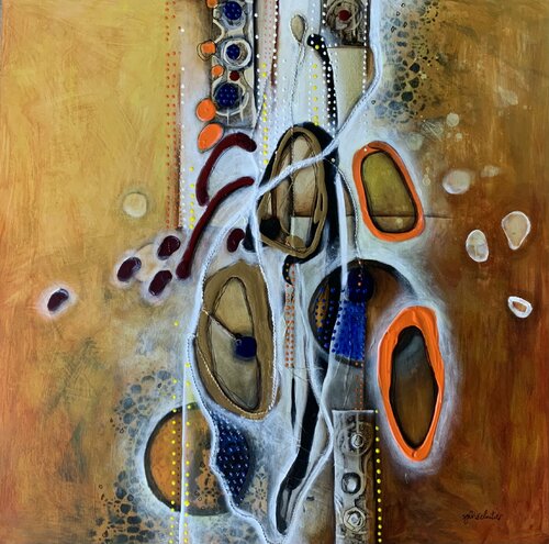 UN LIEN DIRECT AVEC CE QUE L'ON VIT von Sylvie Cloutier, Malerei kaufen auf Singulart