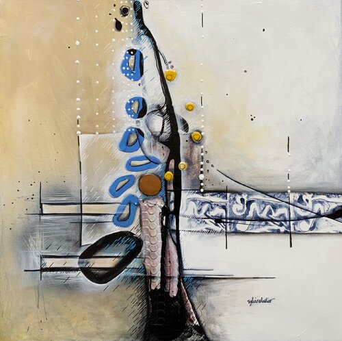 EN ÉBULLITION par Sylvie Cloutier, Peinture en vente sur Singulart