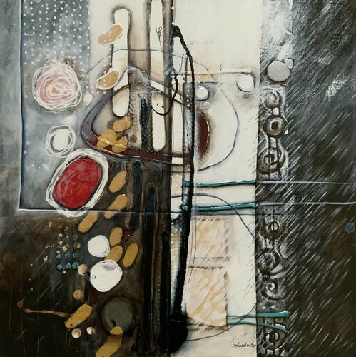 EMBOUTEILLAGE von Sylvie Cloutier, Malerei kaufen auf Singulart