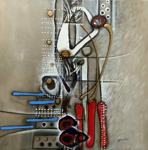 EN MÊME TEMPS, AU MÊME ENDROIT van Sylvie Cloutier, Schilderij te koop op Singulart