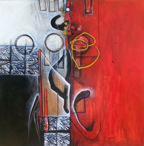 OPINION ASSEZ TRANCHANTE von Sylvie Cloutier, Malerei kaufen auf Singulart