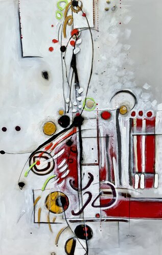 FESTIF von Sylvie Cloutier, Malerei kaufen auf Singulart