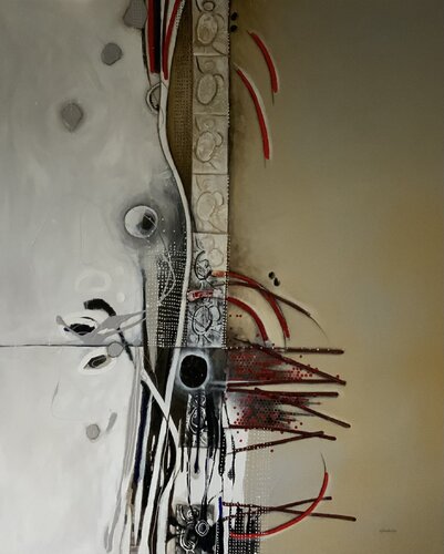 CARACTÈRES TELLEMENT DIFFÉRENTS de Sylvie Cloutier, Pintura a la venta en Singulart
