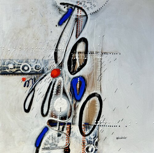 TENDRE LES BRAS von Sylvie Cloutier, Malerei kaufen auf Singulart