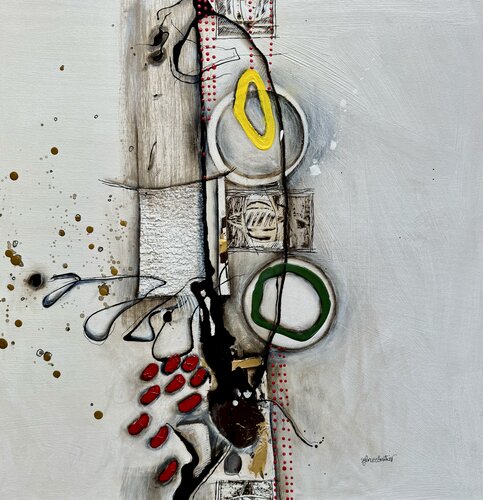 LA RÉALITÉ DU TEMPS di Sylvie Cloutier, Pittura in vendita su Singulart