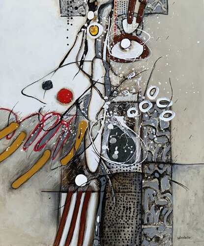 Déambulant von Sylvie Cloutier, Malerei kaufen auf Singulart