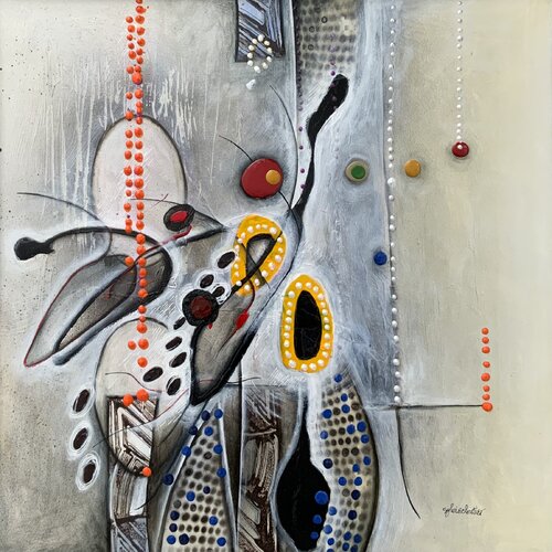 EN SUSPENSION von Sylvie Cloutier, Malerei kaufen auf Singulart