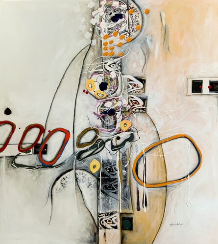 LE BOUQUET von Sylvie Cloutier, Malerei kaufen auf Singulart