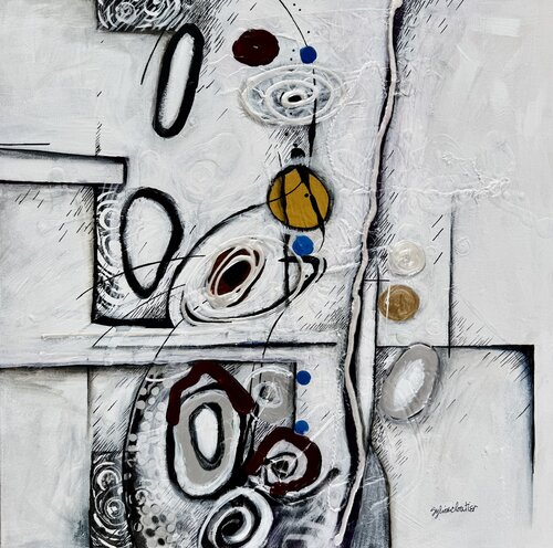 PAS SI VITE von Sylvie Cloutier, Malerei kaufen auf Singulart