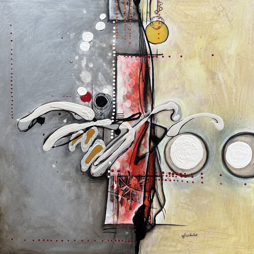 VOIR AU-DELÀ von Sylvie Cloutier, Malerei kaufen auf Singulart