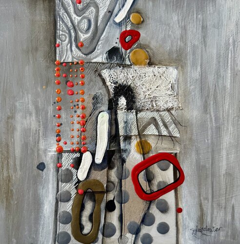 "POPULATION" von Sylvie Cloutier, Malerei kaufen auf Singulart