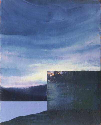 bunker blue von Riemer Den Ouden, Malerei kaufen auf Singulart