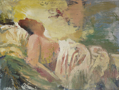 "In labour" de Riemer Den Ouden, Pintura a la venta en Singulart