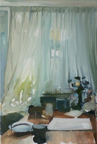 "Curtain" von Riemer Den Ouden, Malerei kaufen auf Singulart