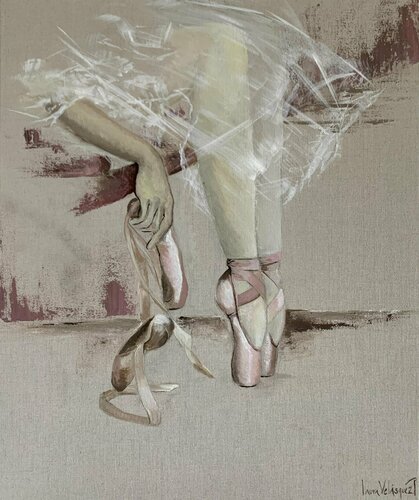 Las zapatillas di Laura Velasquez, Pittura in vendita su Singulart