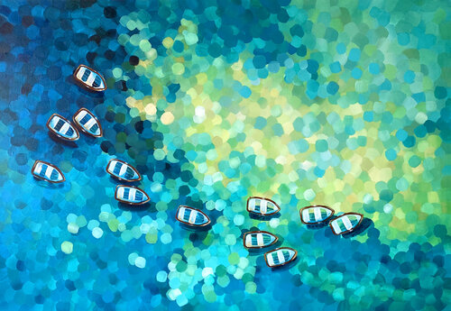 escape di Ada Chini, Pittura in vendita su Singulart