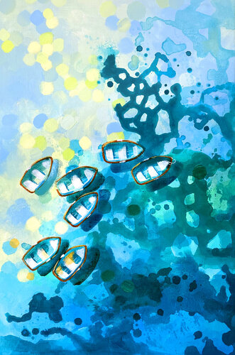 covey di Ada Chini, Pittura in vendita su Singulart