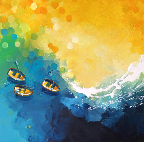 escape 2 di Ada Chini, Pittura in vendita su Singulart