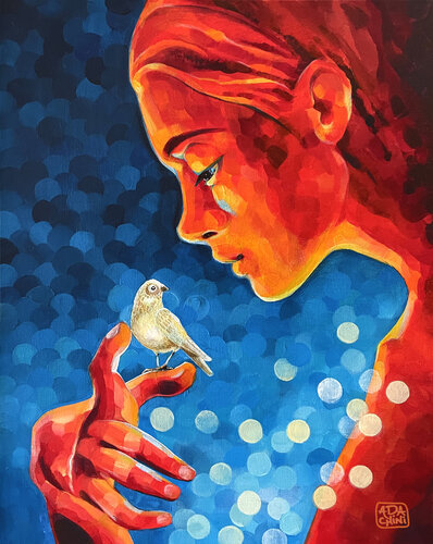 Ave Maria by Ada Chini, Painting for Sale on Singulart