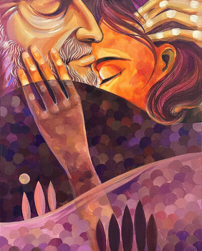 L'abbraccio di Ada Chini, Pittura in vendita su Singulart
