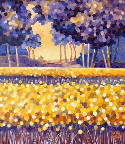 Erba di San Giovanni van Ada Chini, Schilderij te koop op Singulart