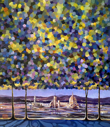 Forte Belvedere by Ada Chini, 회화 for Sale on Singulart