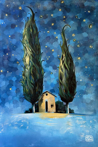 Cappella della Bruna by Ada Chini, Painting for Sale on Singulart