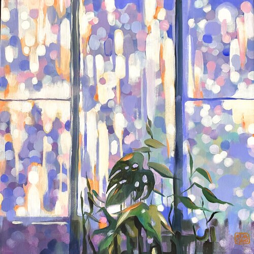 my window by Ada Chini, Painting for Sale on Singulart