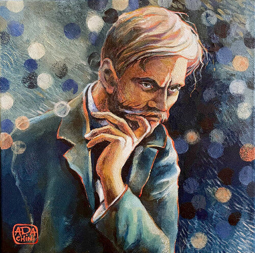 portrait of Galileo Chini van Ada Chini, Schilderij te koop op Singulart