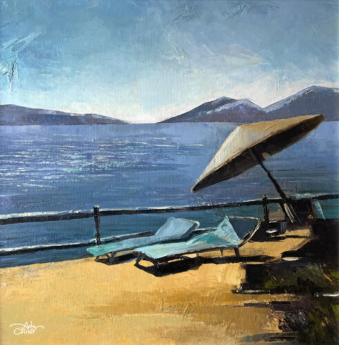 Little Saint James par Ada Chini, Peinture en vente sur Singulart