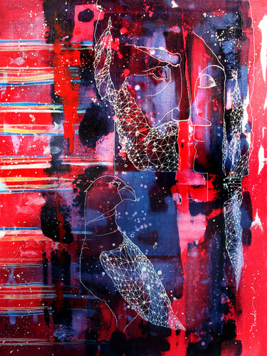 bless the king di Ada Chini, Pittura in vendita su Singulart