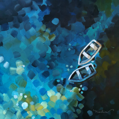 loch di Ada Chini, Pittura in vendita su Singulart