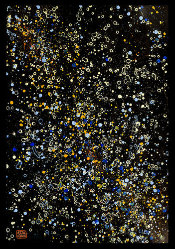 walking guide to the galaxy di Ada Chini, Pittura in vendita su Singulart
