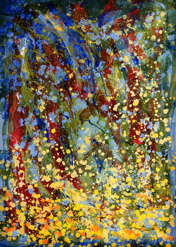 dandelion wine di Ada Chini, Pittura in vendita su Singulart