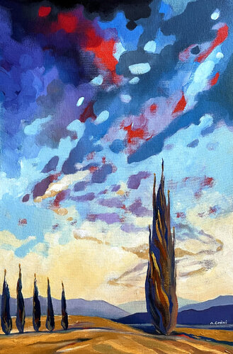 Tuscan accents by Ada Chini, Painting for Sale on Singulart