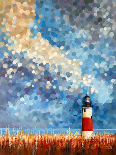 Sankaty Head Light van Ada Chini, Schilderij te koop op Singulart