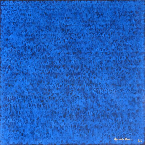 Les mots bleus Andrée Cazin