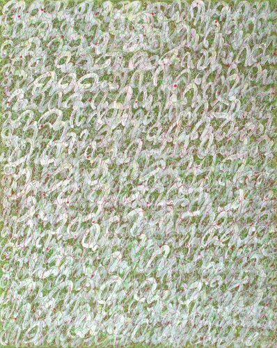 Trajectoire du sentiment amoureux van Andrée Cazin, Schilderij te koop op Singulart