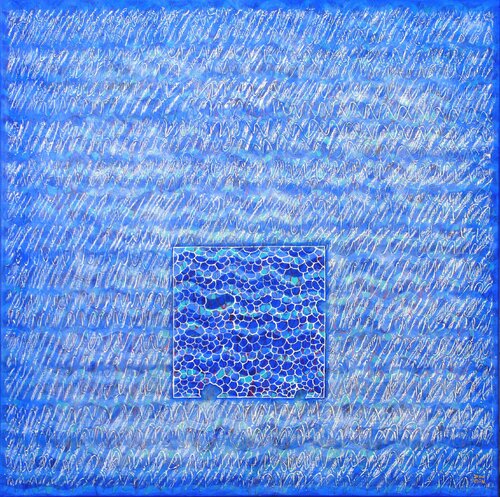 Démonter la mer van Andrée Cazin, Schilderij te koop op Singulart