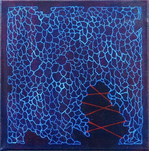 Fils du temps 12 von Andrée Cazin, Malerei kaufen auf Singulart