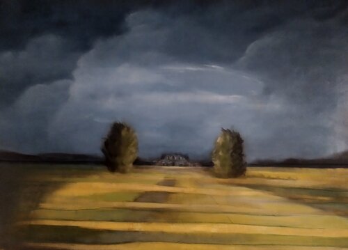 Aspettando la pioggia II von Luciana Livi, Malerei kaufen auf Singulart