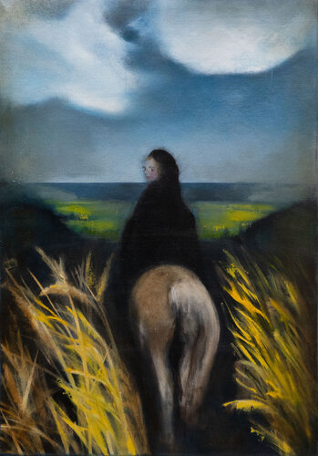 Horsewoman II von Luciana Livi, Malerei kaufen auf Singulart