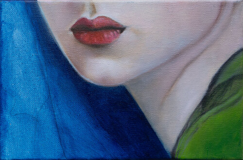 Cortigiana I van Luciana Livi, Schilderij te koop op Singulart