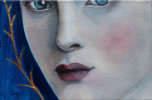 Amor Cortese III par Luciana Livi, Peinture en vente sur Singulart