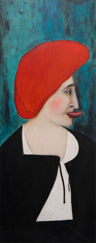 Menestrello I di Luciana Livi, Pittura in vendita su Singulart
