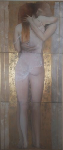 Il bacio von Luciana Livi, Malerei kaufen auf Singulart