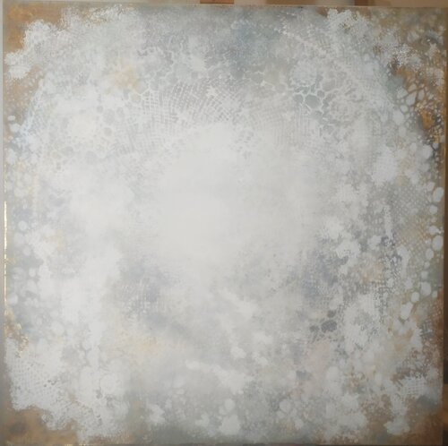 Ricamo bianco de Luciana Livi, Pintura a la venta en Singulart
