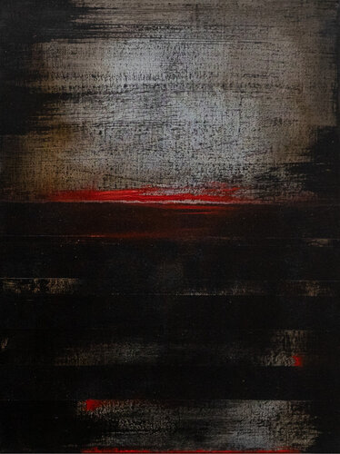 Rosso di sera von Luciana Livi, Malerei kaufen auf Singulart